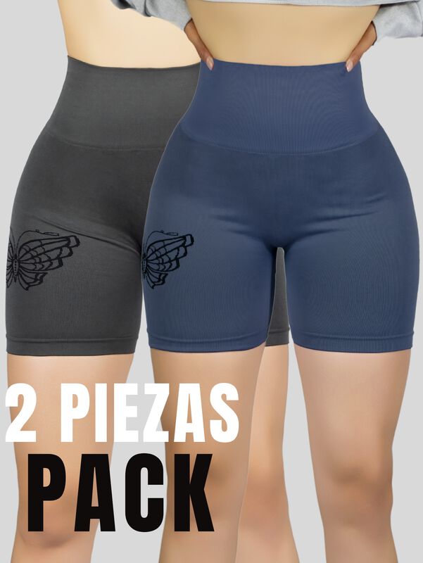 Set De 2 Short Mujer Shores Deportivo Casual Sh... image number null