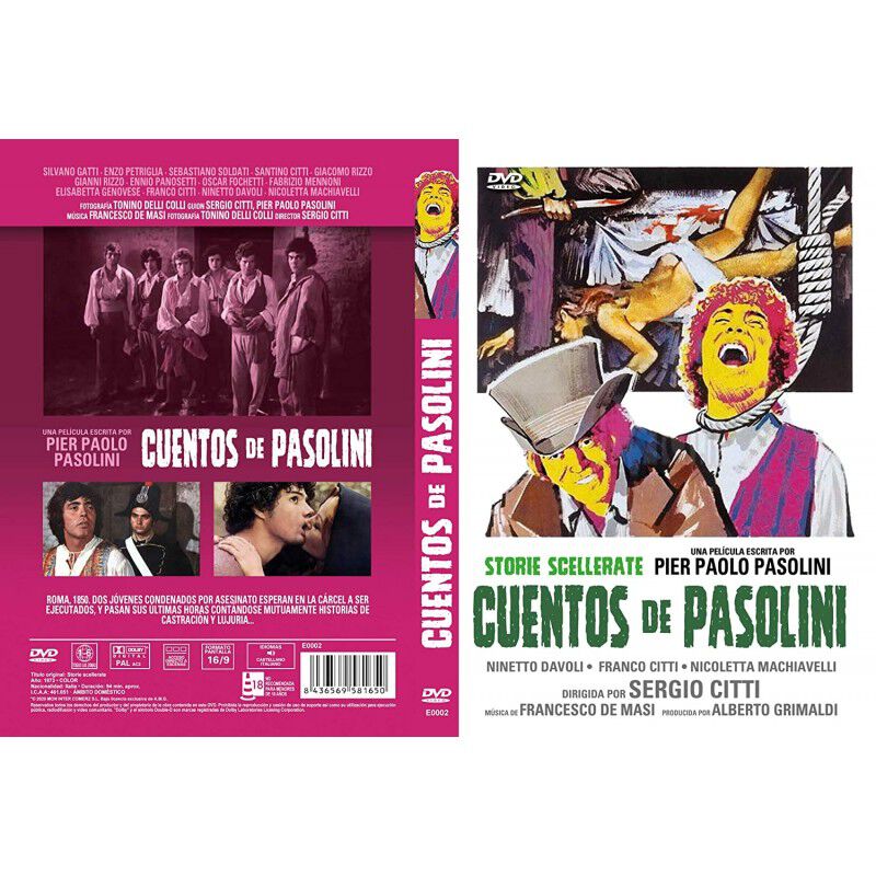 Cuentos De Pasolini [dvd] (1973) Storie Sceller... image number null