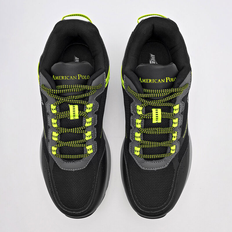 American Polo Tenis urbano para hombre negro gr... image number null