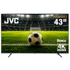 Jvc Pantalla Smart Tv 43 Pulgadas Full Hd Led Frameless Roku Tv