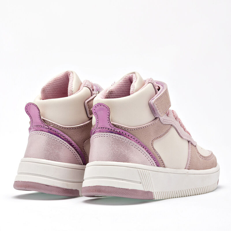 Phantom Kids Tenis urbano para ni&ntilde;a latte rosa image number null