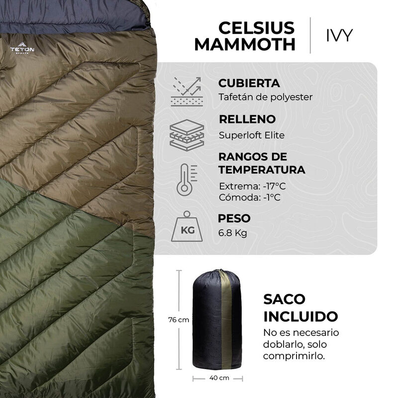 Sleeping Para 2 Personas ''celsius Mammoth'' -1... image number null