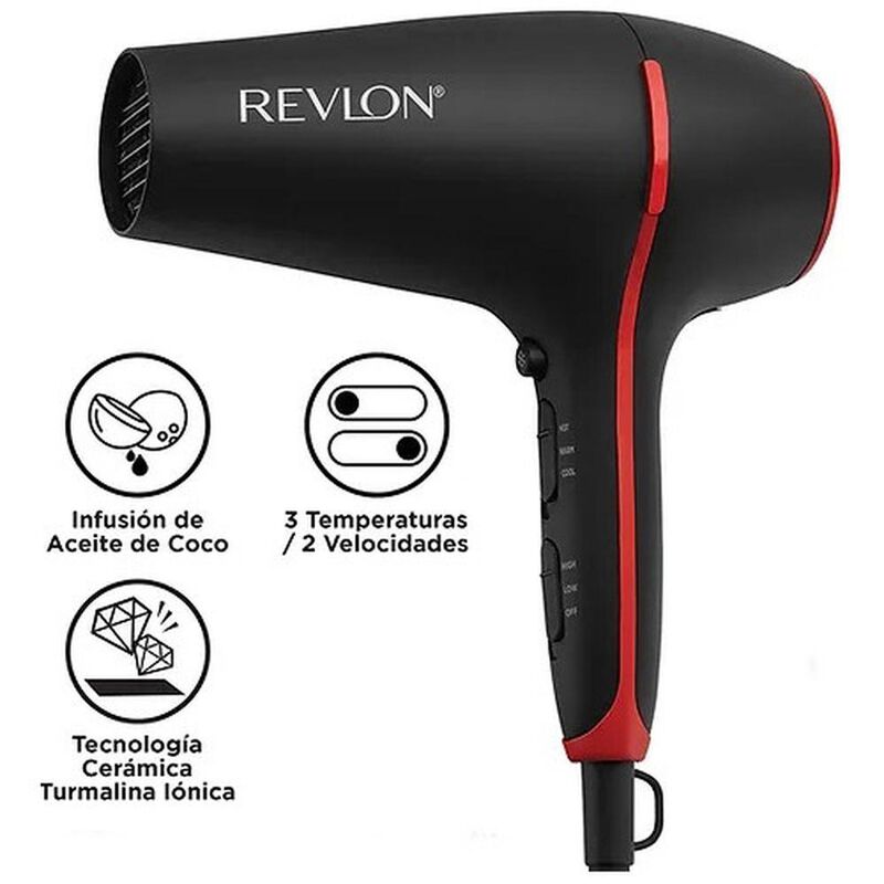 Secadora De Cabello Revlon Smoothstay Rvdr5317 ... image number null