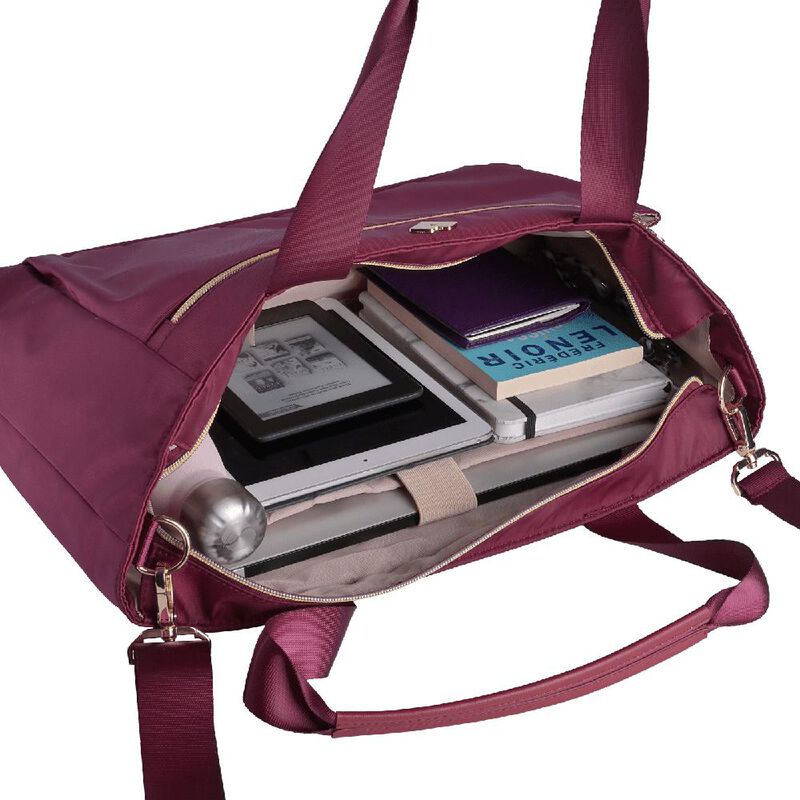 Bolsa Para Laptop Mujer Portafolio Malet&iacute;n Cros... image number null