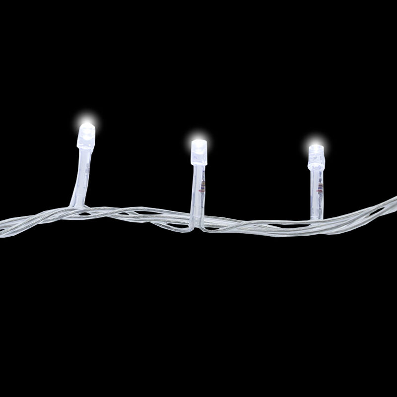 Serie Musical LED Blanco 300 focos Cable Transp... image number null