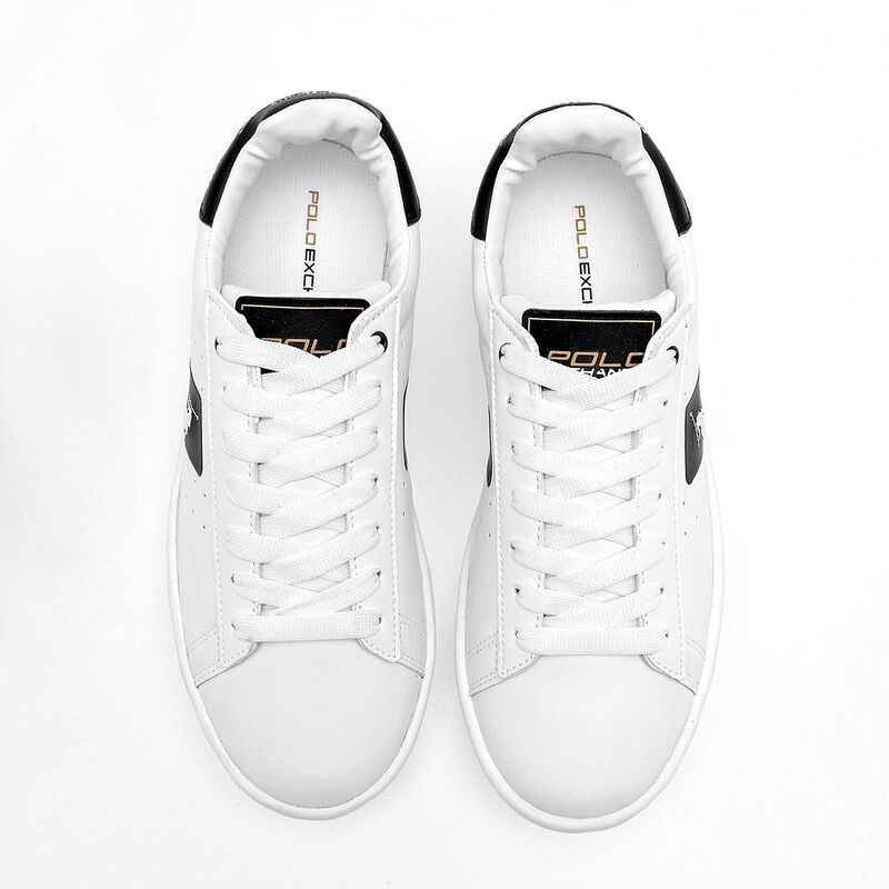 Polo exchange Tenis urbano para mujer blanco ne... image number null