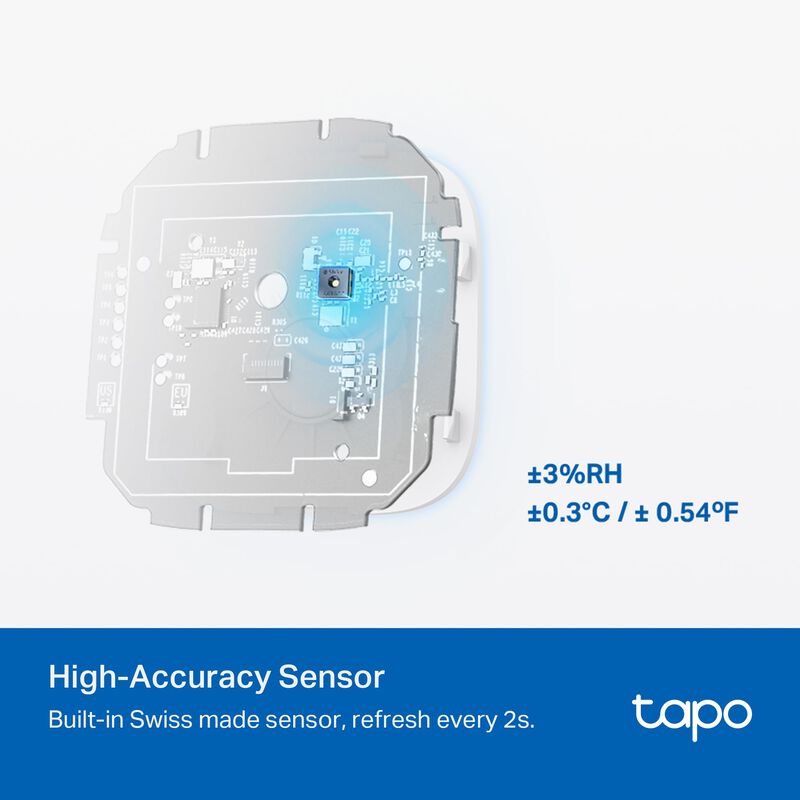 Monitor De Temperatura Y Humedad Tp-link Tapo T... image number null