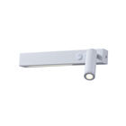 L&aacute;mpara De Pared Con Luz De Lectura Led 10 W, Luz C&aacute;lida Brillante, Spot Dirigible, Apagadores Integrados