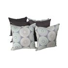 Set 6 Cojines Decorativos Premium Almoda Combinacion F