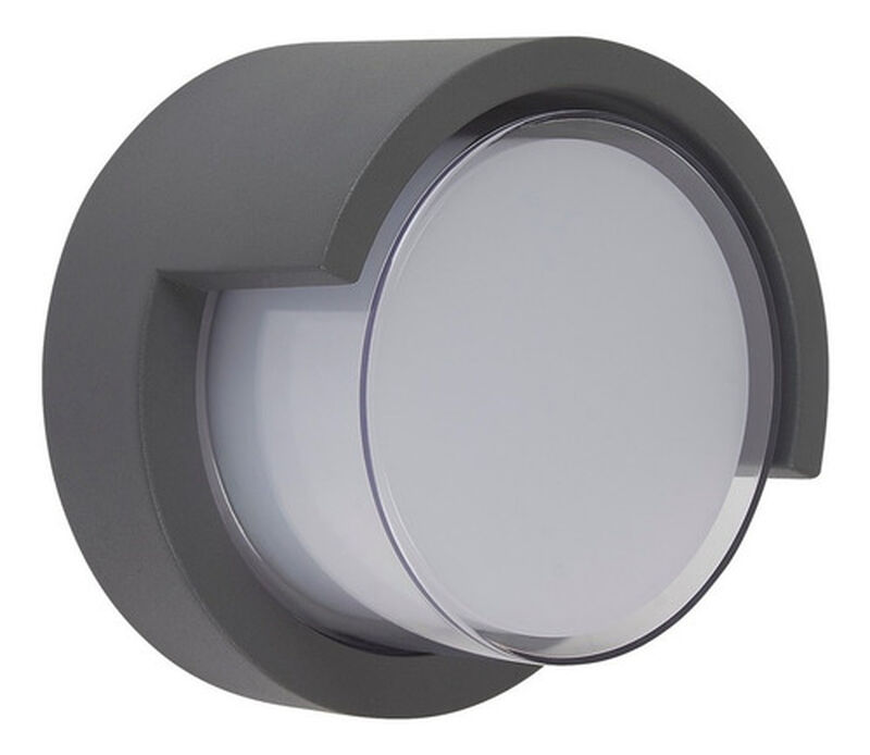 Lampara Muro Led Exterior Gris 15w Luz Suave C&aacute;... image number null