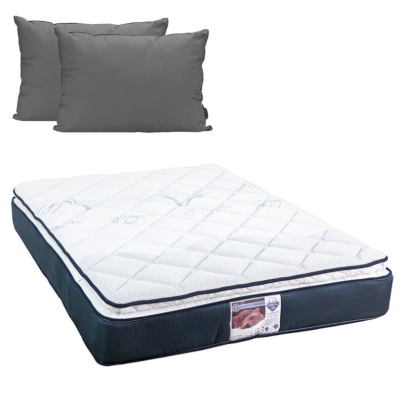 Colchón Queen Size Spring Air Mónaco+Almohada D... image number null