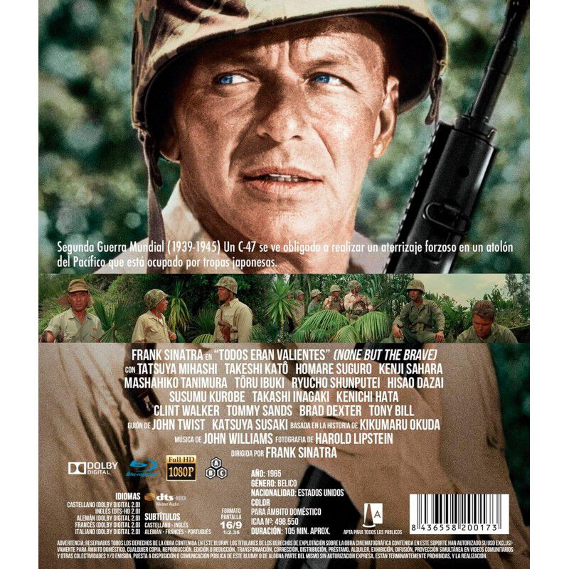 Todos Eran Valientes [blu-ray] (1965) None But ... image number null