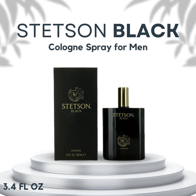 Perfume Stetson Black Cologne Para Hombre, 100 ... image number null