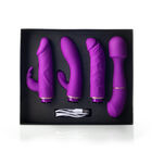 SET CONSOLADORES VIBRADORES PARTY TUTIFRUTI COLOR MORADO