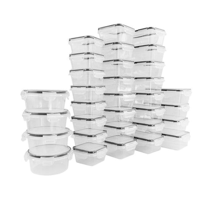 Set Brandtrendy de 32 Recipientes Herm&eacute;ticos pa... image number null