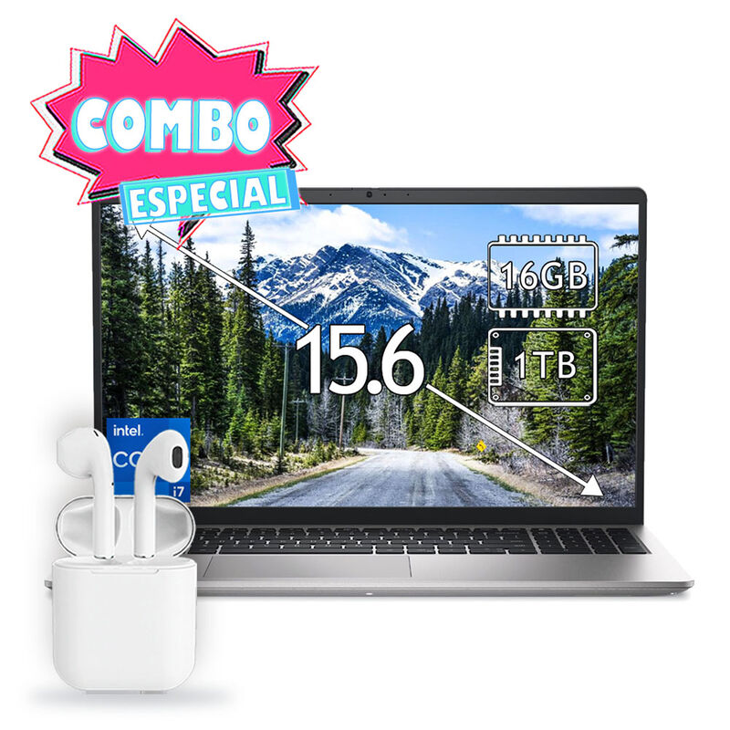 Combo Laptop Dell 15.6" Core I7-1355u 1tb 16gb ... image number null