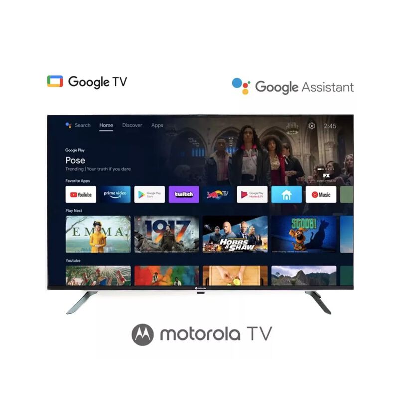 Smart Tv Pantalla 32 Pulgadas Motorola Google T... image number null
