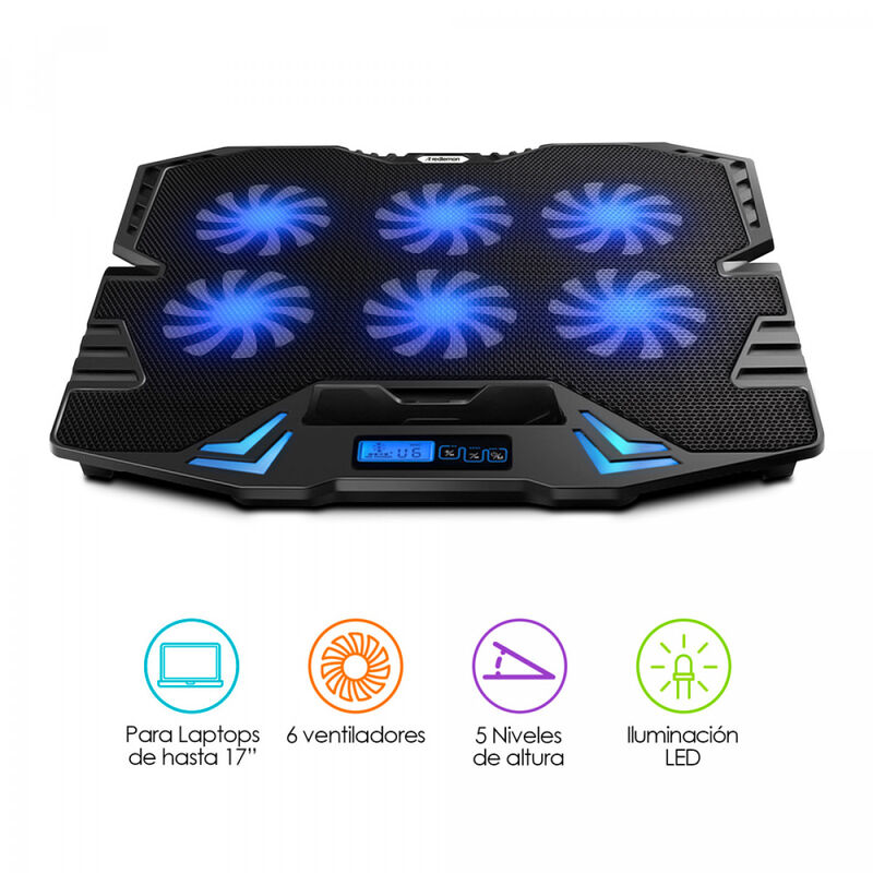 Ventilador Y Soporte de Laptop image number null
