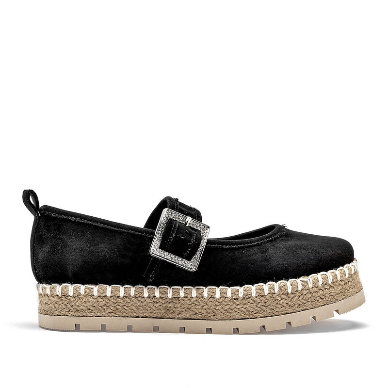Lady One alpargata para mujer  negro cod 141263... image number null