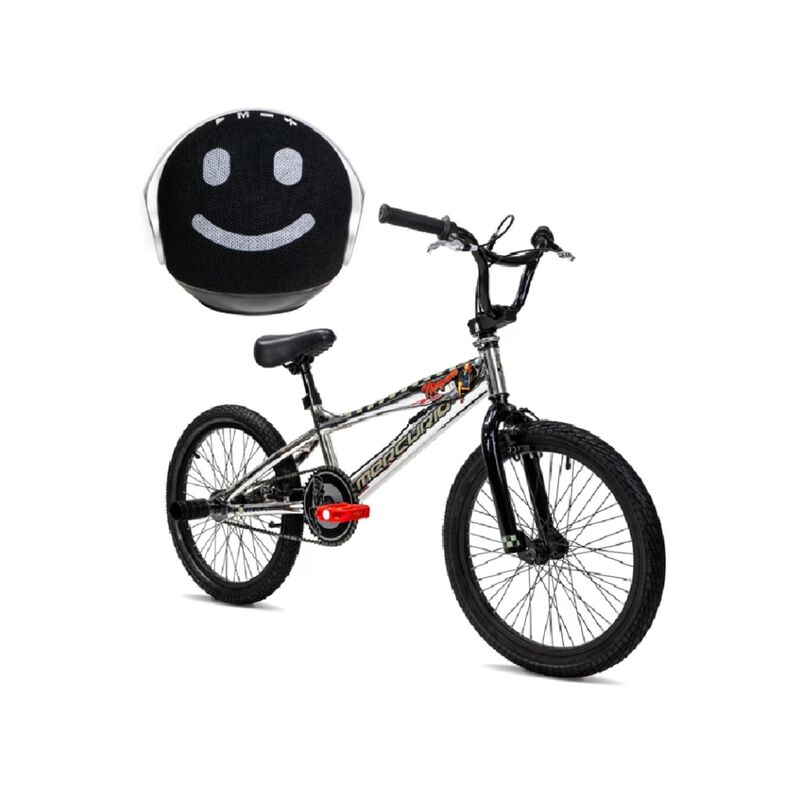 Bicicleta Mercurio BMX Magnum R20 Cromo + Bocin... image number null