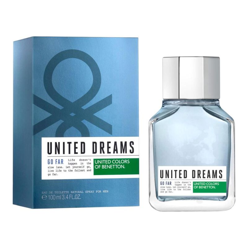 Perfume Benetton United Dreams Go Far Edt 100 M... image number null