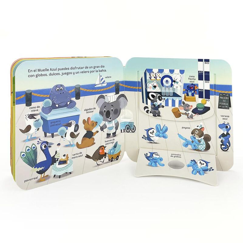 Libro Infantil: Tapitas Curiosas: Colores, De F... image number null