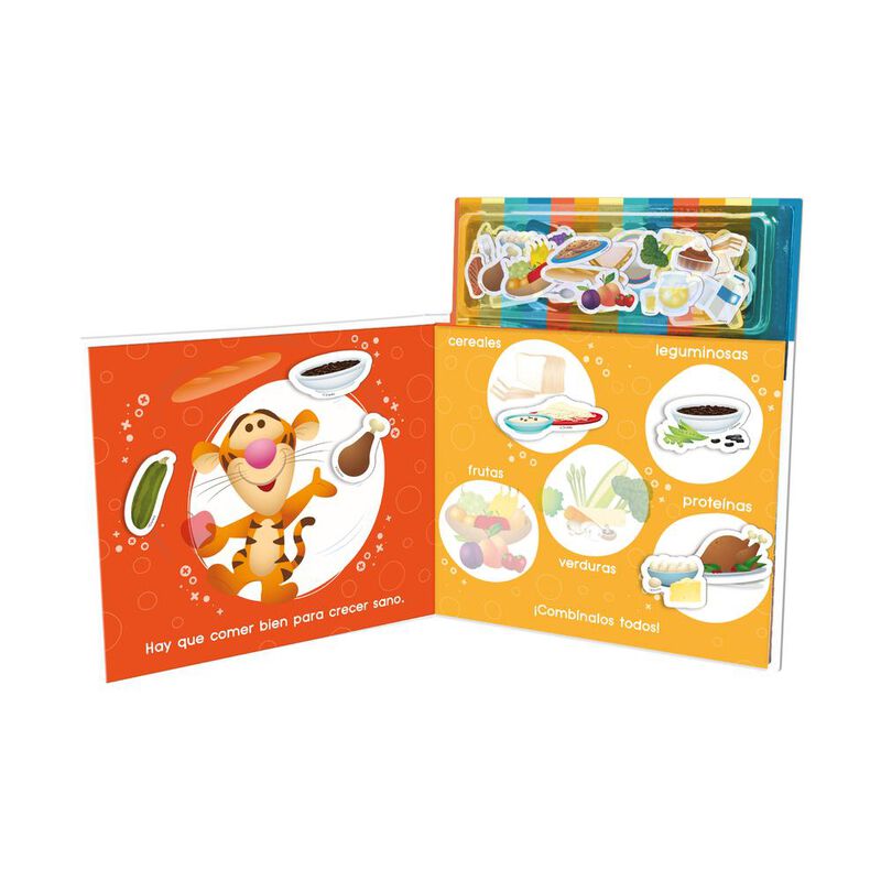 Minilibro Magn&eacute;tico Disney Comida Saludable image number null