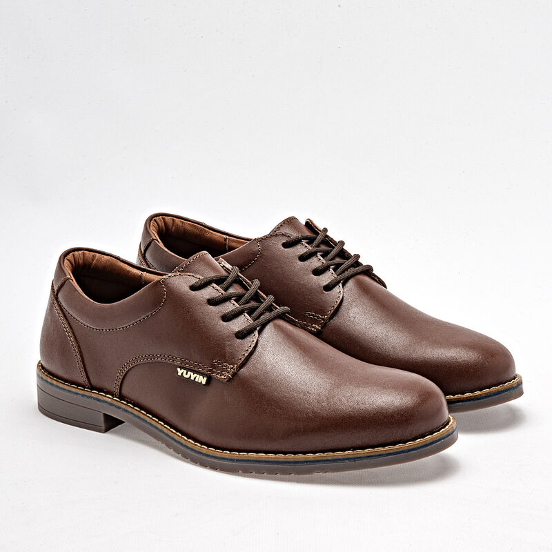 Yuyin Zapato casual para joven caf&eacute; image number null