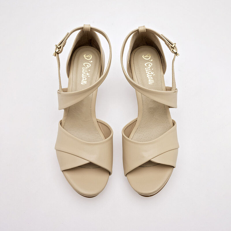 D'Cristian Zapatos para mujer beige image number null