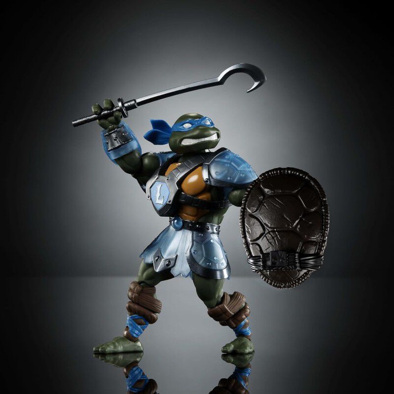 Figura Leonardo Turtles of Grayskull TMNT X MOT... image number null