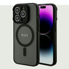 Funda Tumi Con Soporte Para iPhone 15 Pro Max - Negro