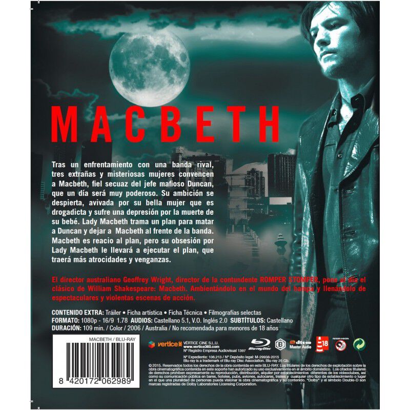 Macbeth (blu-ray) image number null
