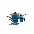 BATER&Iacute;A DE COCINA TRAMONTINA 27899/364 VERDE 8 PZS