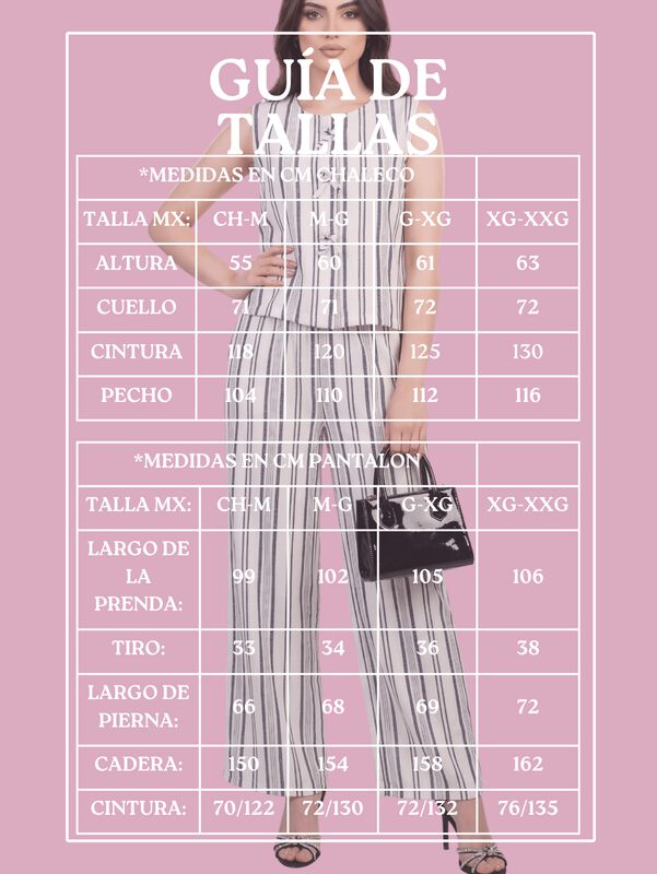 Conjunto 2 Piezas A Rayas Malabis Conj-0165 Bla... image number null