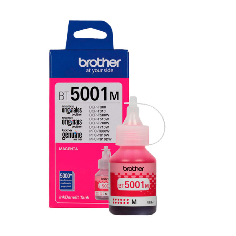 Kit de 4 Tintas Brother: BTD60BK, BT5001Y, BT50... image number null