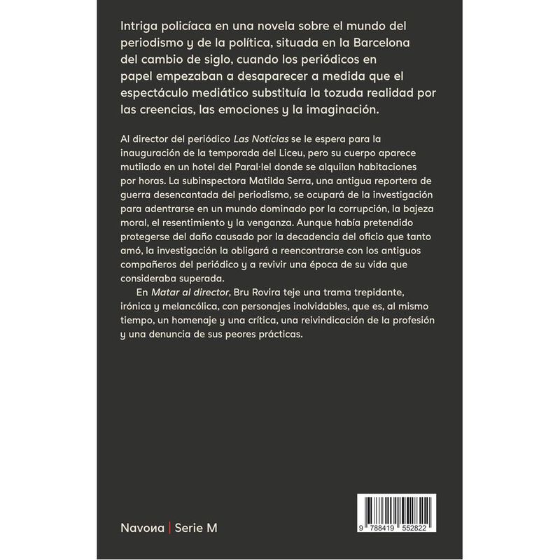 Matar al Director. Una Novela Period&iacute;stica image number null