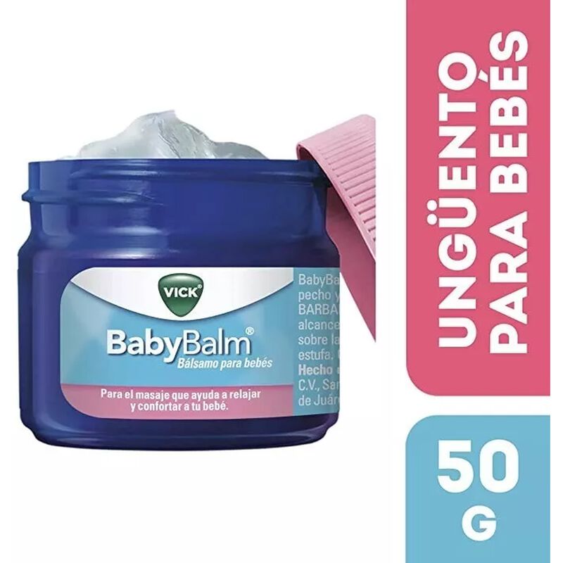 Vick Baby Balm Tarro 50g image number null