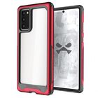 Funda GHOSTEK Atomic para Samsung NOTE 20 Aluminio Roja