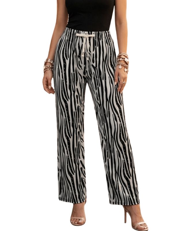 Pantalon De Mujer De Corte Ancho Malabis Panta-... image number null