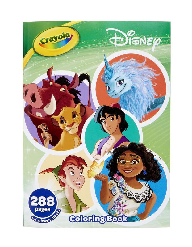 Libro Para Colorear Crayola Disney Animation Co... image number null