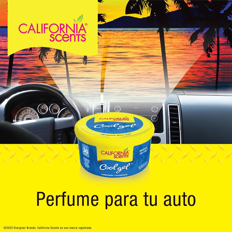 12 Aromatizante Gel California Coche Nuevo 2.5o... image number null