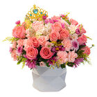 Arreglo de Corona y Mariposas