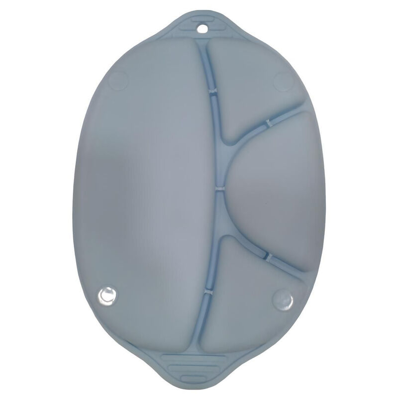 Plato Infantil De Silicona Peas And Carrots Azu... image number null