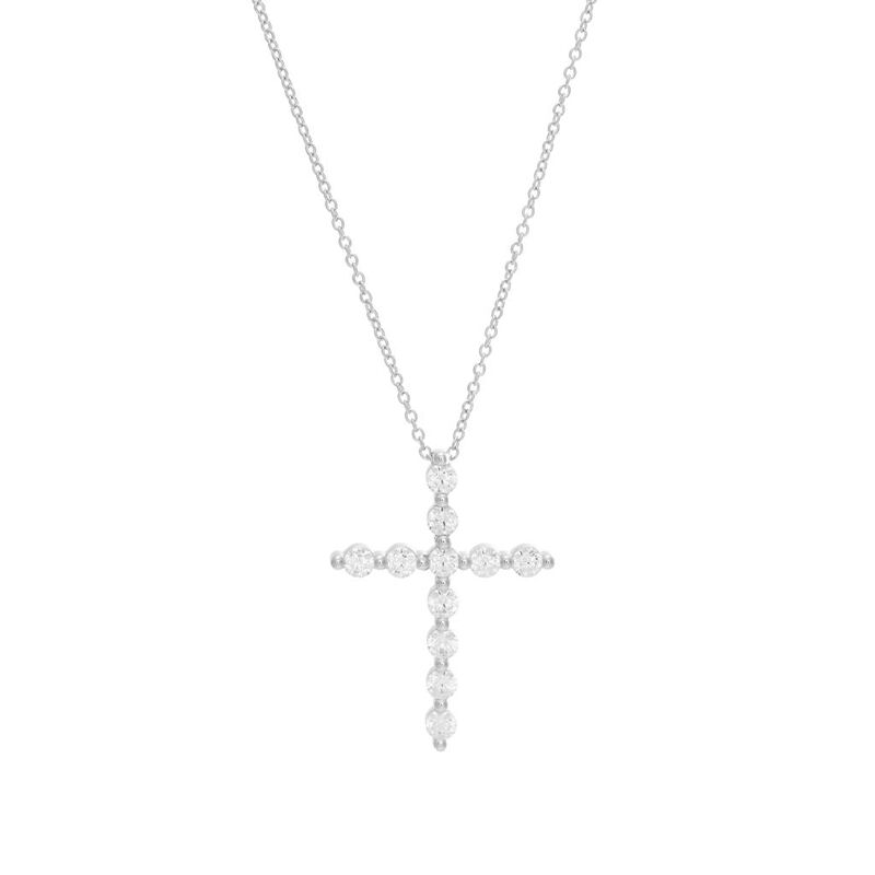 Cruz de Circonias Grande Plata image number null