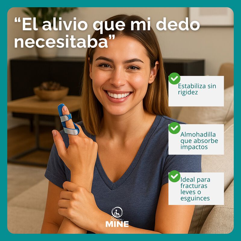 F&eacute;rula Para Dedo Tipo Rana Ajustable Inmoviliza... image number null