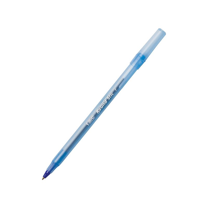 Bol&iacute;grafos Bic Round Stic Xtra Life, Azul Medio... image number null