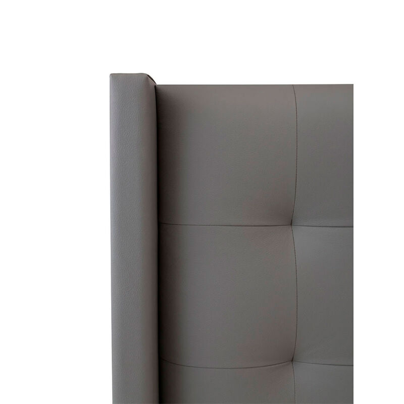 Cabecera Matrimonial Dicasa Trento Gris Rata image number null