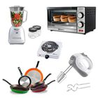 Combo Pack 5 Sartenes Ecko + Koblenz Licuadora / Vasos / Horno / Parrilla / Batidora END
