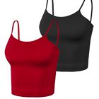 Set 2 Blusas Mujer Texturizada Casual Blusa BL-1012-PX2 Variedad De Colores Crop Top