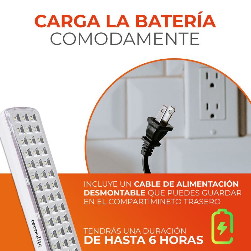 L&aacute;mpara Port&aacute;til Led 0.5 W Bater&iacute;a Recargable T... image number null